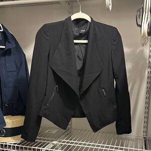 a.n.a A New Approach Women's Waterfall Collar Blazer